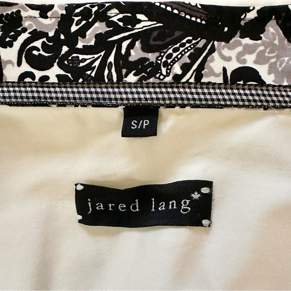 Jared Lang Long Sleeve Button Down Fitted Blouse - Picture 7 of 7